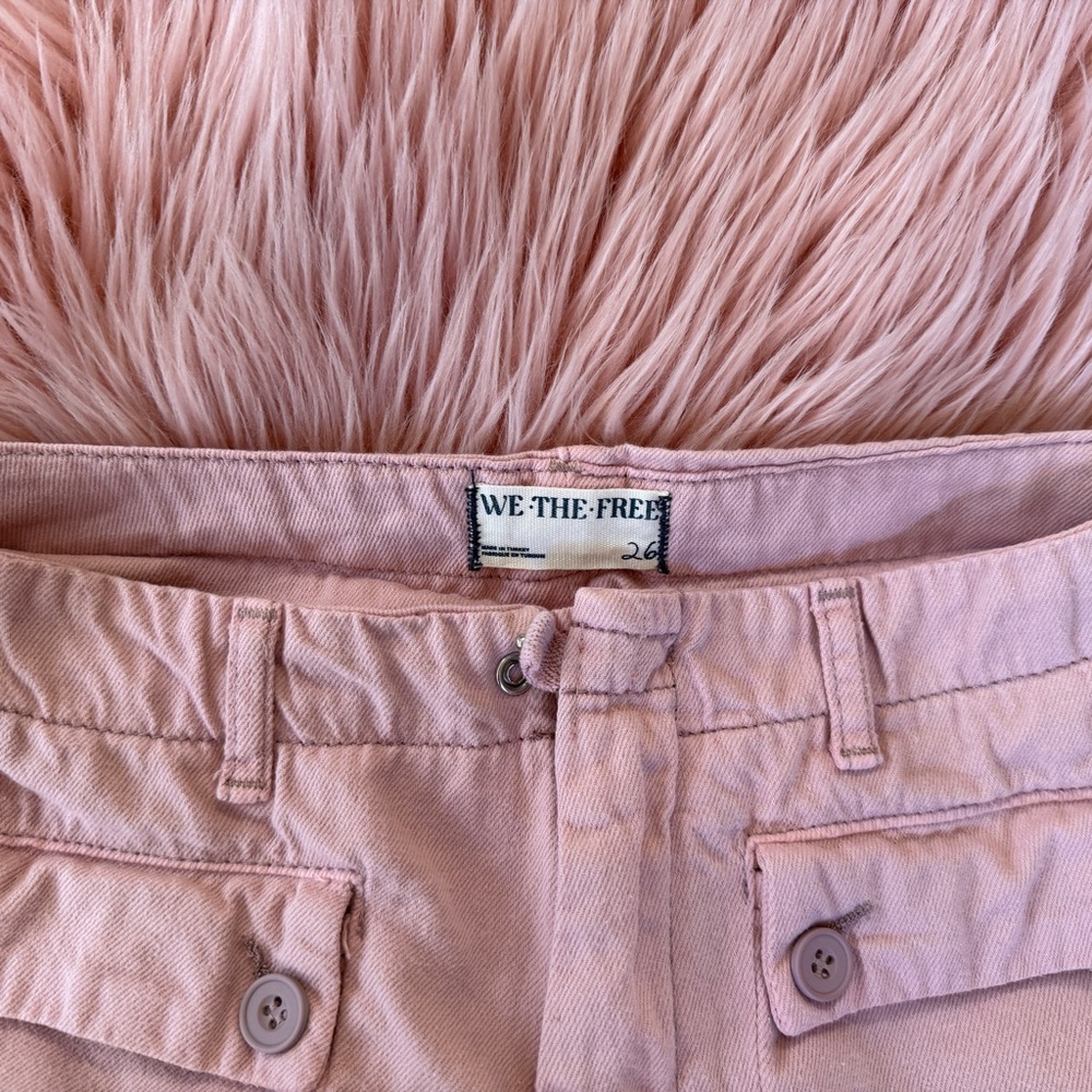 We The Free Lotus Balloon Jeans Pink Size 26 Excellent condition - Picture 3 of 7